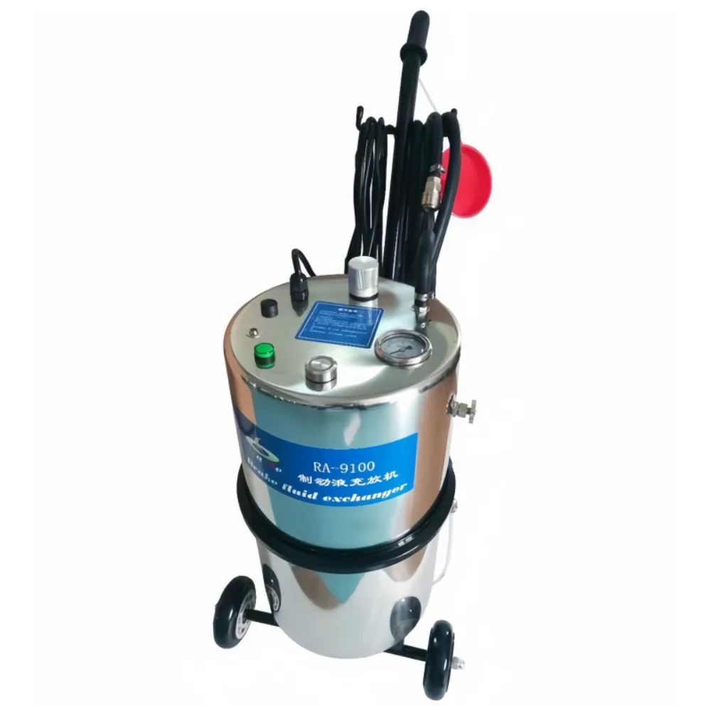 Suitable for brake oil replacement, stainless steel electric compression type 12V brake fluid filling and discharging machine
Suitable for brake oil replacement, stainless steel electric compression type 12V brake fluid filling and discharging machine