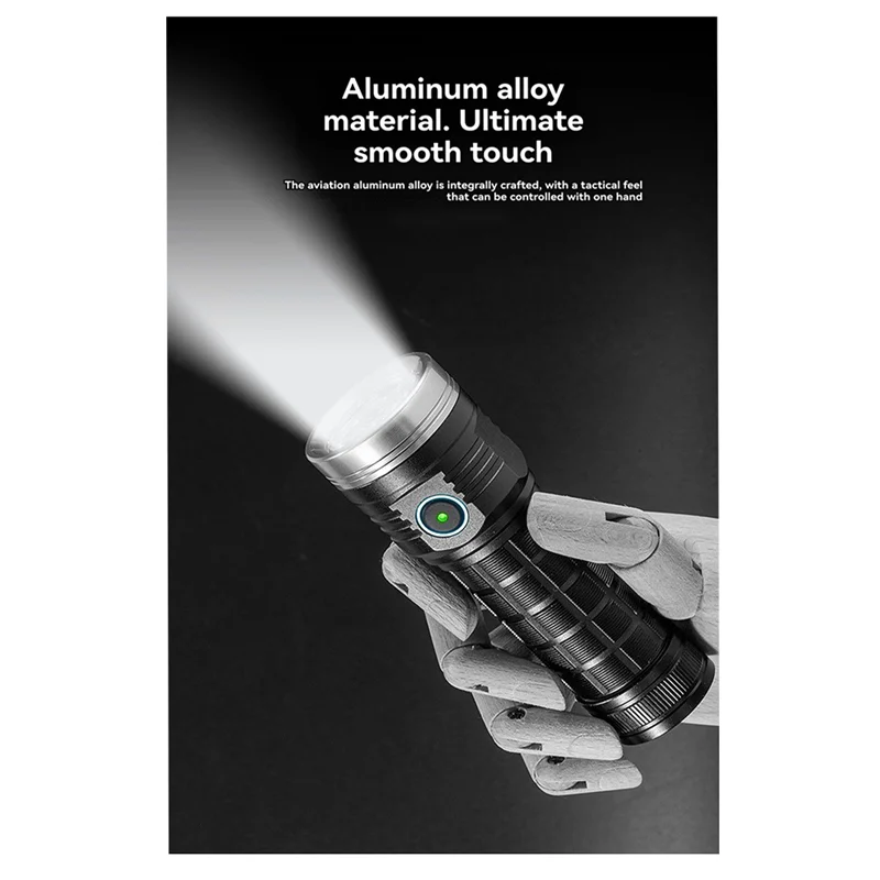 XSXS-8-Core Strong Light High-Power Flashlight USB Rechargeable Torch Waterproof Flash Lamp Handheld Light
XSXS-8-Core Strong Light High-Power Flashlight USB Rechargeable Torch Waterproof Flash Lamp Handheld Light