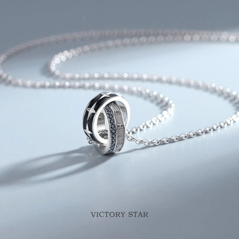 S925 Victory Светлое ожерелье из стерлингового серебра Модные универсальные аксессуары Подарки
S925 Victory Светлое ожерелье из стерлингового серебра Модные универсальные аксессуары Подарки