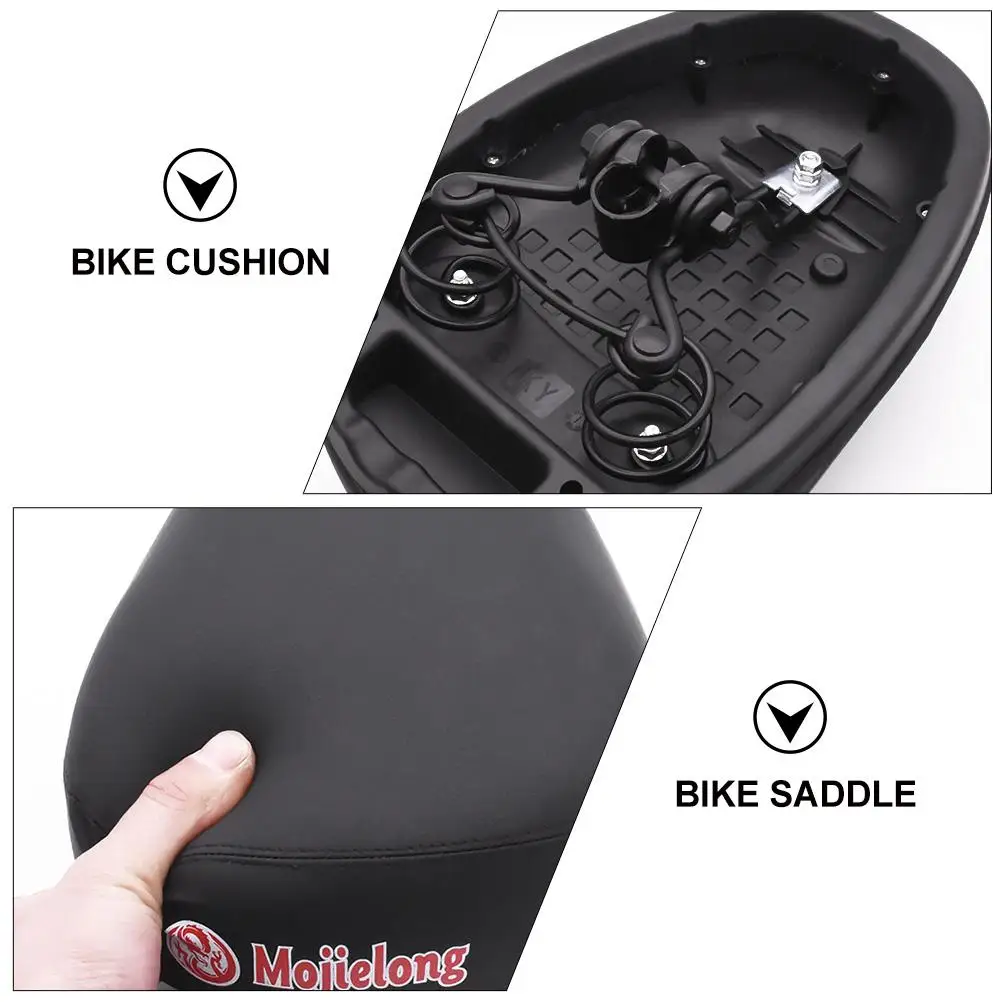 Electric Bike Saddle Comfortable Waterproof Universal Cushion Durable Spring Absorption Environmental Friendly Portable Gift
Electric Bike Saddle Comfortable Waterproof Universal Cushion Durable Spring Absorption Environmental Friendly Portable Gift