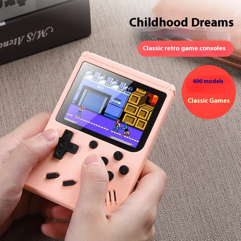 Классическая мини-портативная консоль 400 в 1 — ретро-игровой плеер для детей и студентов, карманное игровое устройство Macaroon
Классическая мини-портативная консоль 400 в 1 — ретро-игровой плеер для детей и студентов, карманное игровое устройство Macaroon