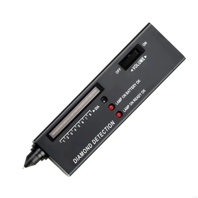 ABKS-Portable Diamond Tester Pen High Accuracy Gemstone Jewelry Testing Tool With Diamond Selector Detector For Novice Expert
ABKS-Portable Diamond Tester Pen High Accuracy Gemstone Jewelry Testing Tool With Diamond Selector Detector For Novice Expert