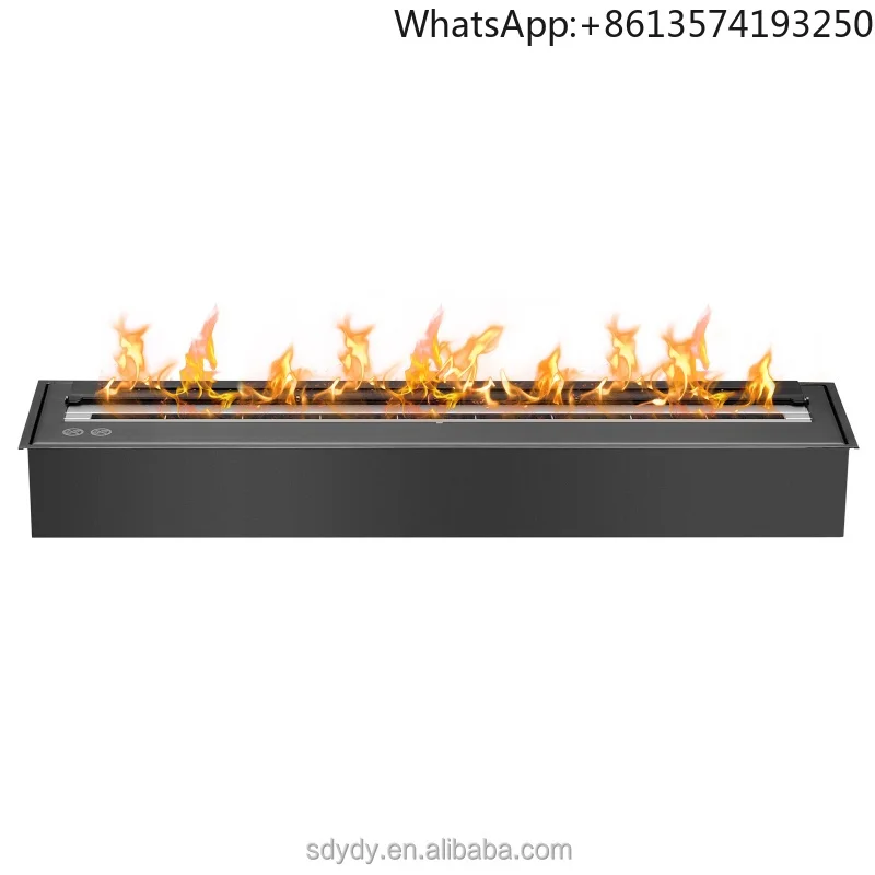 24-Inch Modern Indoor Intelligent Electric Bio Fuel Ethanol Fireplace Linear Style Steel Insert for Apartment
24-Inch Modern Indoor Intelligent Electric Bio Fuel Ethanol Fireplace Linear Style Steel Insert for Apartment