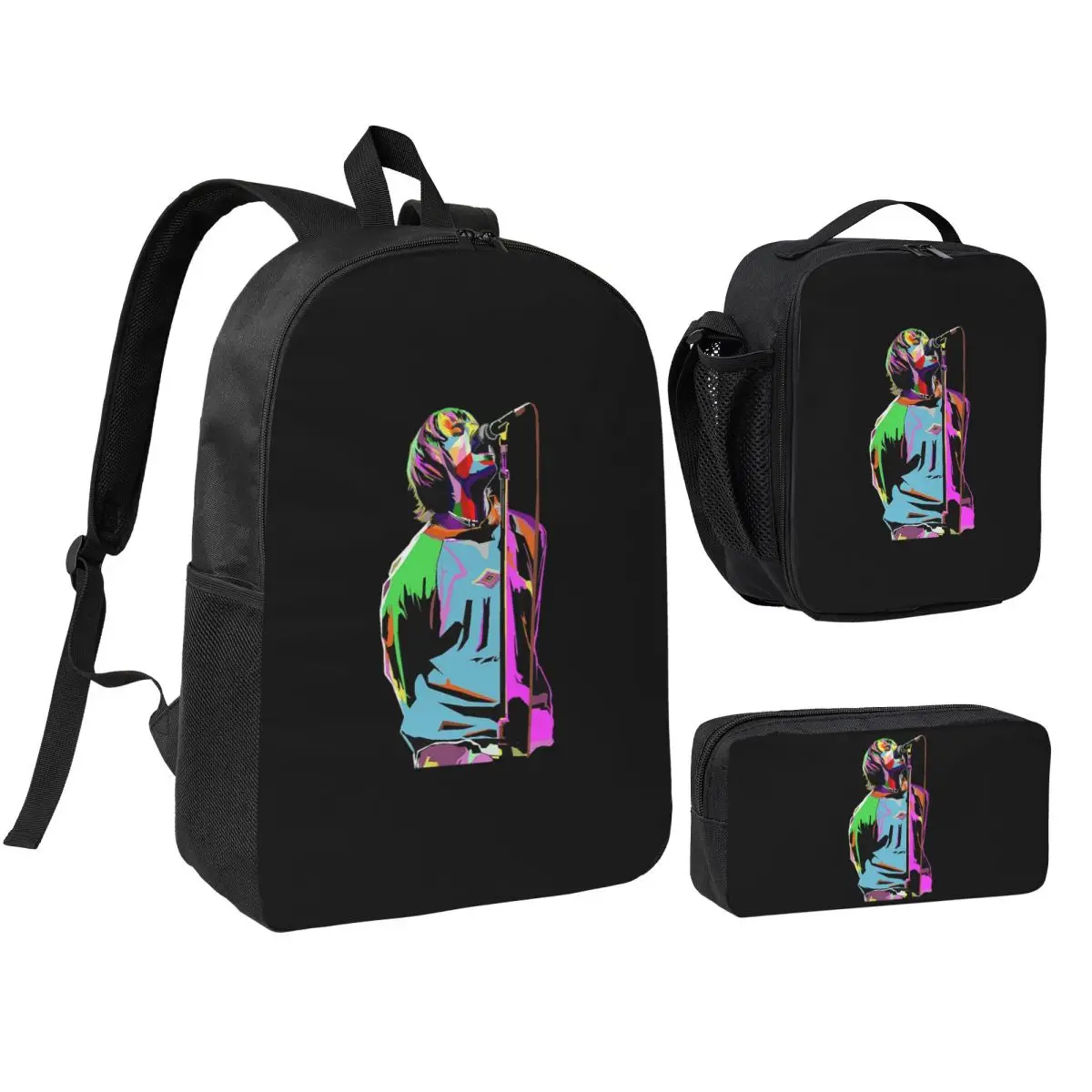 Liam Gallagher Art Backpack Student Boys Girls BookBag School Bag Computer Shoulder Bags 3ps Insulated Lunch Bag Pencil Case
Liam Gallagher Art Backpack Student Boys Girls BookBag School Bag Computer Shoulder Bags 3ps Insulated Lunch Bag Pencil Case