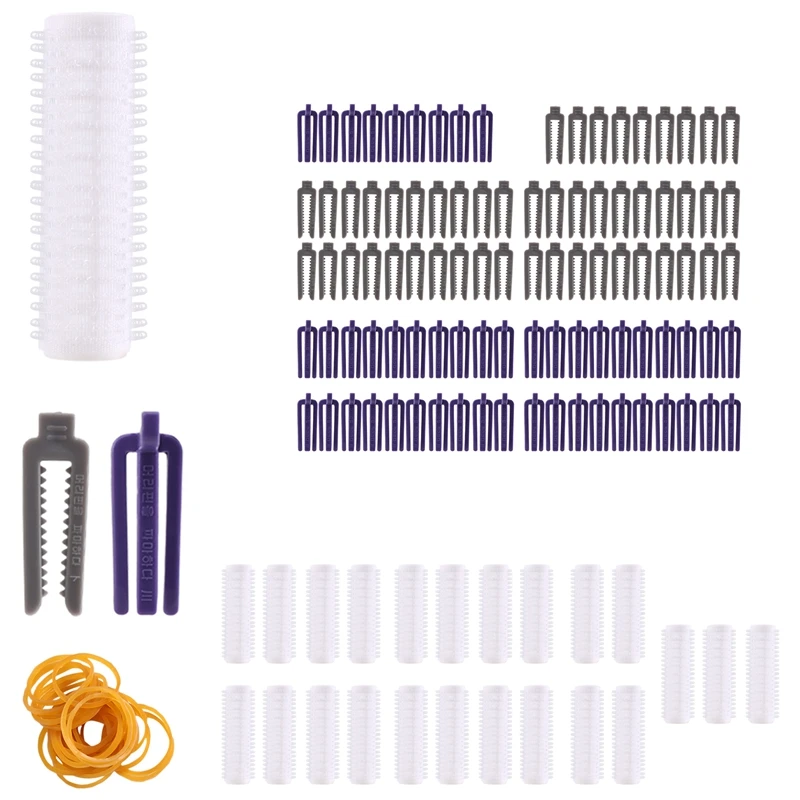 A26F-24Pcs/Set Salon Nylon Hook & Loop Hair Rollers Set Hair Root Perm Rods Bars Curlers With Clips & Rubber Bands
A26F-24Pcs/Set Salon Nylon Hook & Loop Hair Rollers Set Hair Root Perm Rods Bars Curlers With Clips & Rubber Bands