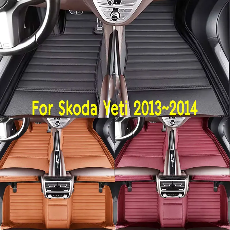 Car Floor Mats Suitable for Skoda Yeti 2013~2014 Anti slip and wear-resistant PU leather car interior mat
Car Floor Mats Suitable for Skoda Yeti 2013~2014 Anti slip and wear-resistant PU leather car interior mat