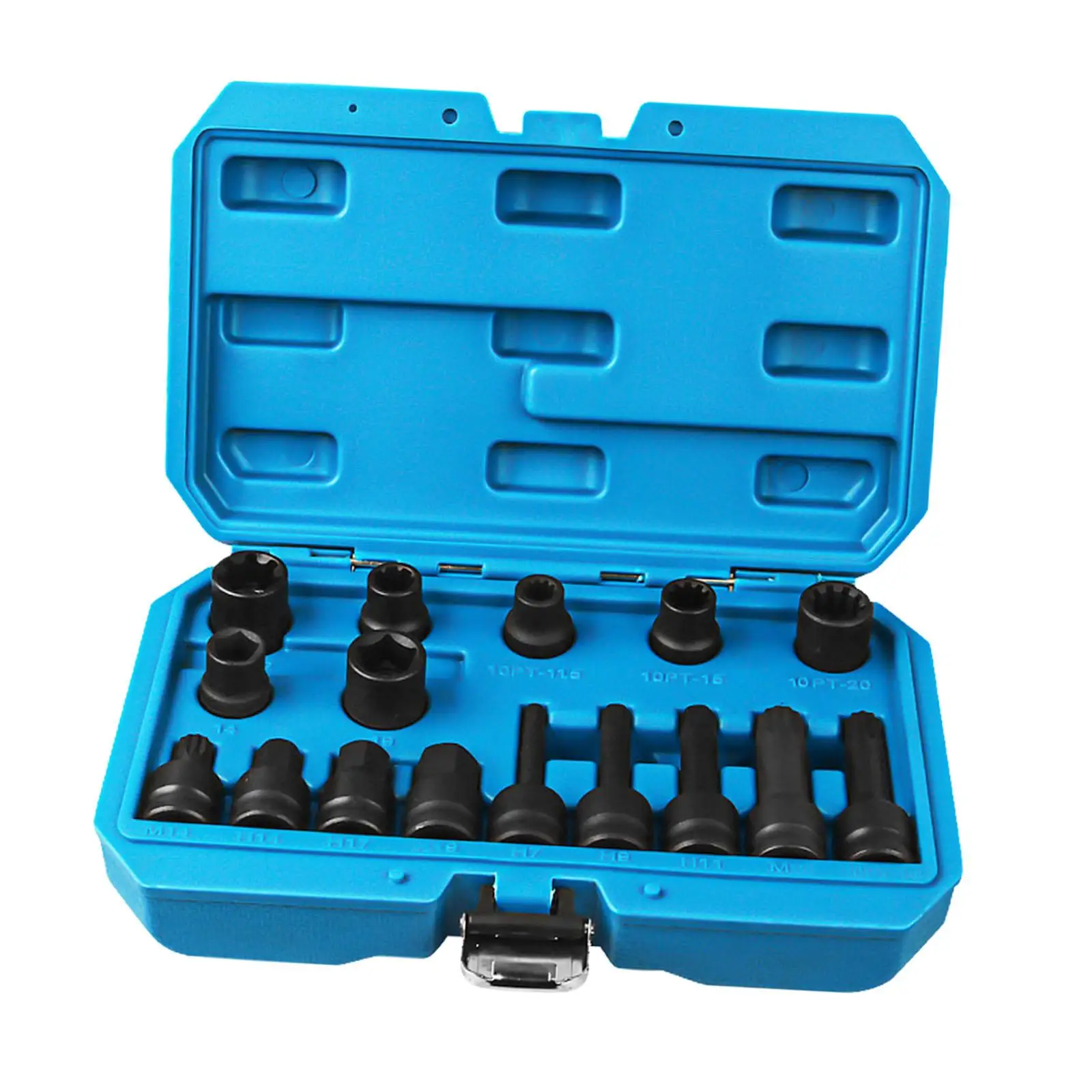 16 Pieces Brake Disc and Caliper Socket with Storage Box 1/2" Drive Bit Portable
16 Pieces Brake Disc and Caliper Socket with Storage Box 1/2" Drive Bit Portable