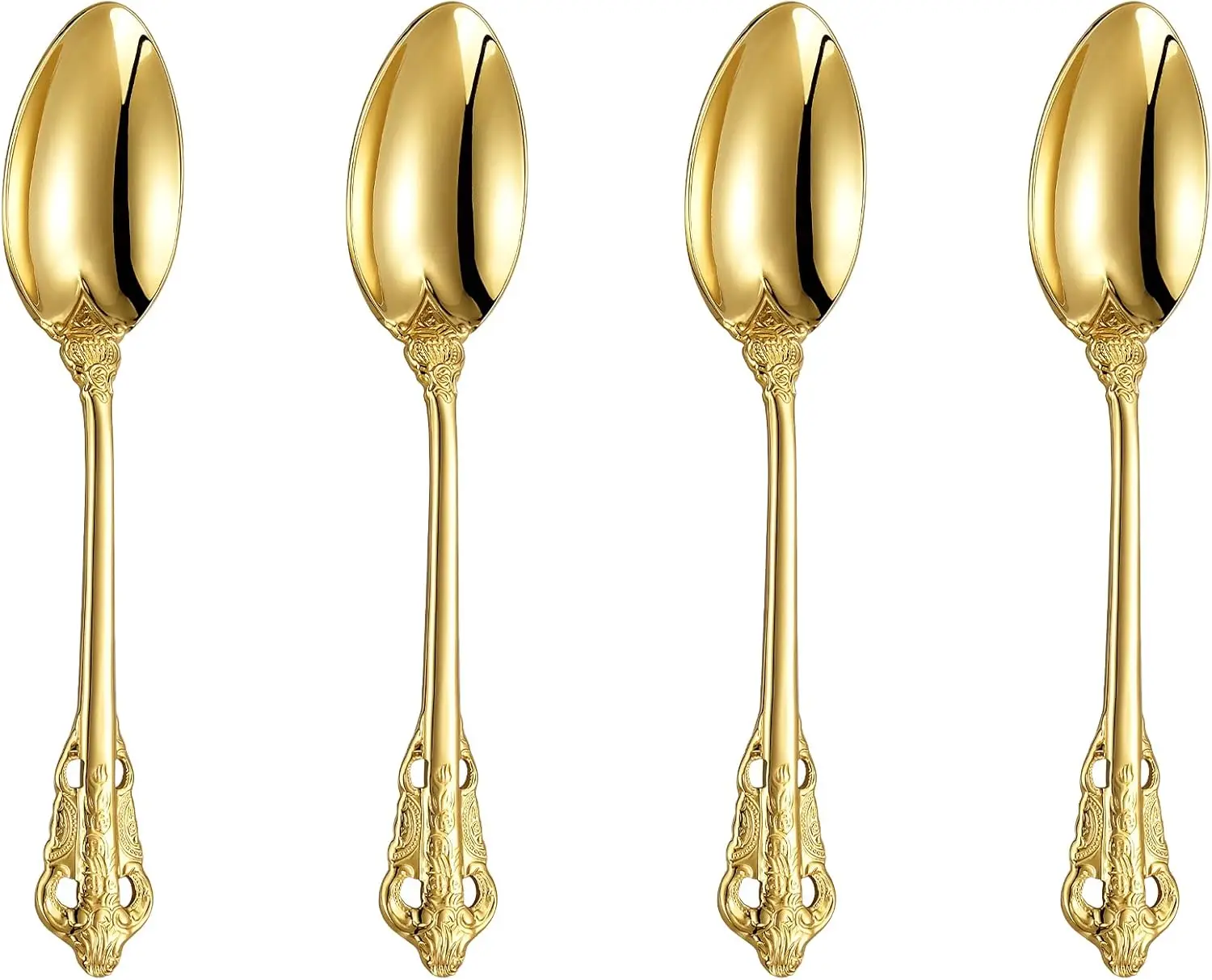 Luxury 6." Teaspoons, 18/10 Stainless Steel, Gorgeous Small Spoons, Stirring, Mixing, Sugar, Cake, Dessert Spoons, Mini Antipast
Luxury 6." Teaspoons, 18/10 Stainless Steel, Gorgeous Small Spoons, Stirring, Mixing, Sugar, Cake, Dessert Spoons, Mini Antipast