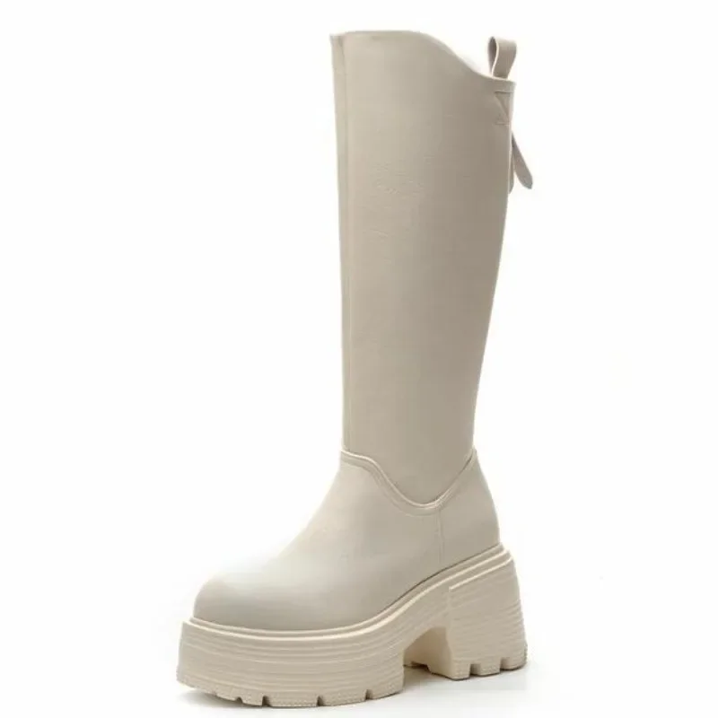 9CM Microfiber Synthetic Leather Knee High 204 Fashion Autumn British Boots ZIP Platform Wedge Women Boots Ankle Spring Shoes
9CM Microfiber Synthetic Leather Knee High 204 Fashion Autumn British Boots ZIP Platform Wedge Women Boots Ankle Spring Shoes