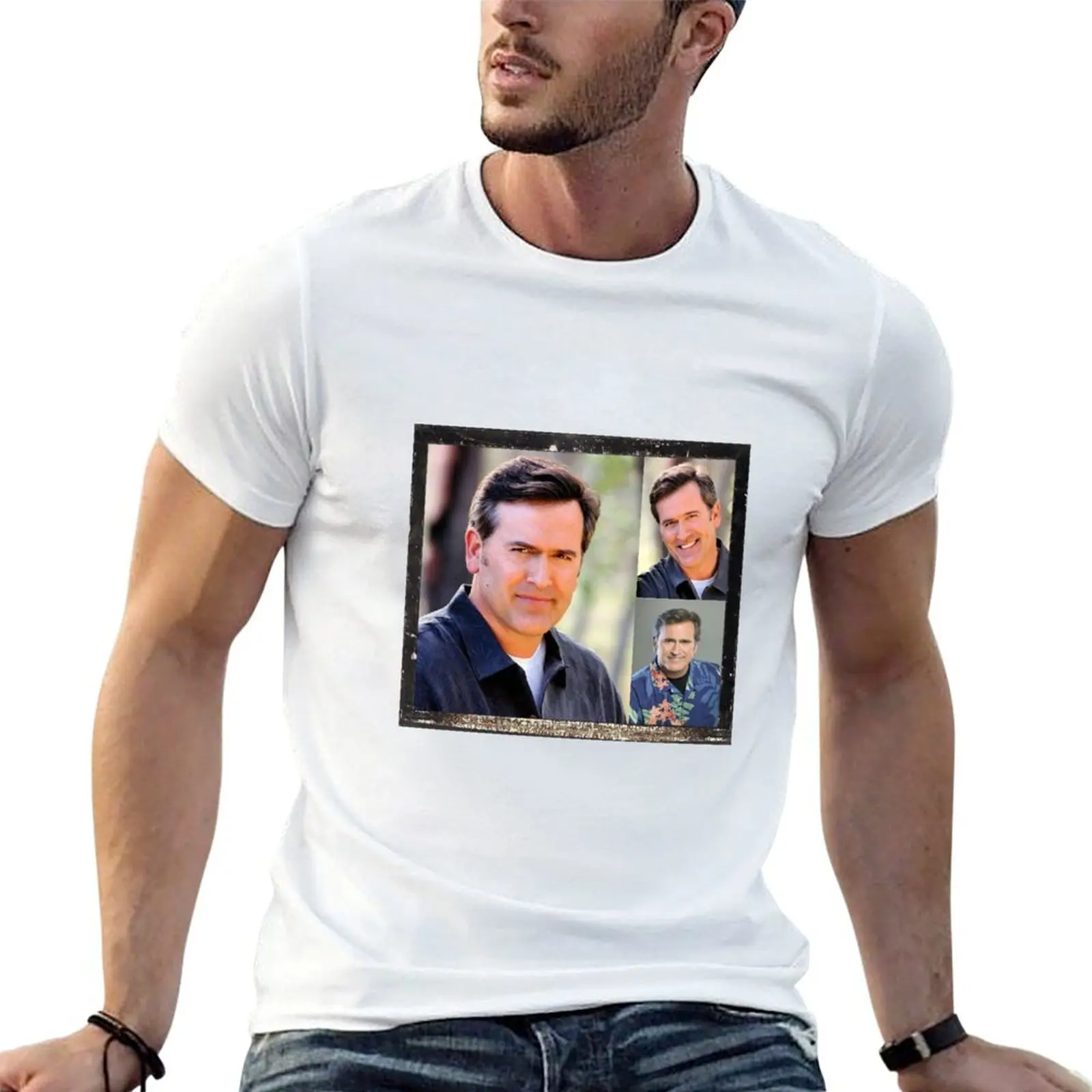 Bruce Campbell T-Shirt t shirt man designer graphic t shirts for man t shirt personalised T-shirt
Bruce Campbell T-Shirt t shirt man designer graphic t shirts for man t shirt personalised T-shirt