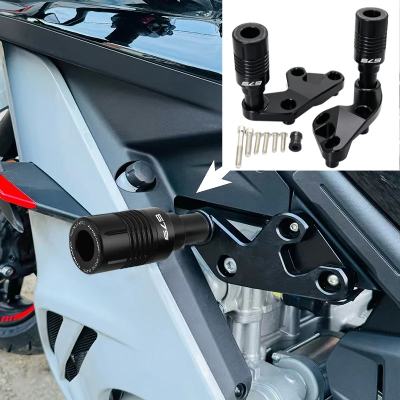 Frame Sliders Crash Protector For CFMOTO 675SR 675NK 675SS SR675 675 SS NK Motorcycle Accessories Engine Pad Falling Protection
Frame Sliders Crash Protector For CFMOTO 675SR 675NK 675SS SR675 675 SS NK Motorcycle Accessories Engine Pad Falling Protection