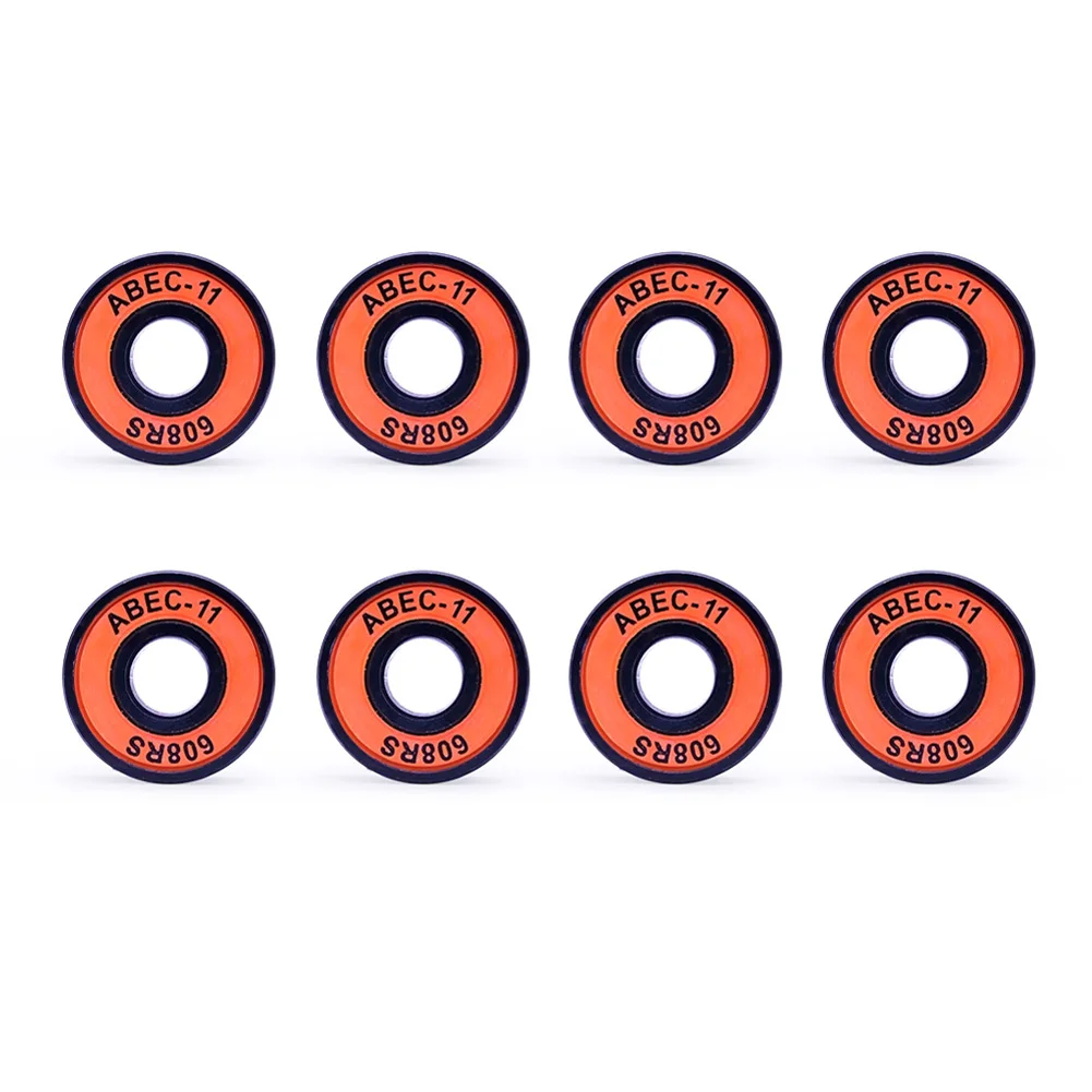 Skateboarding Scooter ABEC-11 608-RS Bearings Water Four Wheel Skateboard Resistant Scooter Stunt 8Pcs Bearings
Skateboarding Scooter ABEC-11 608-RS Bearings Water Four Wheel Skateboard Resistant Scooter Stunt 8Pcs Bearings