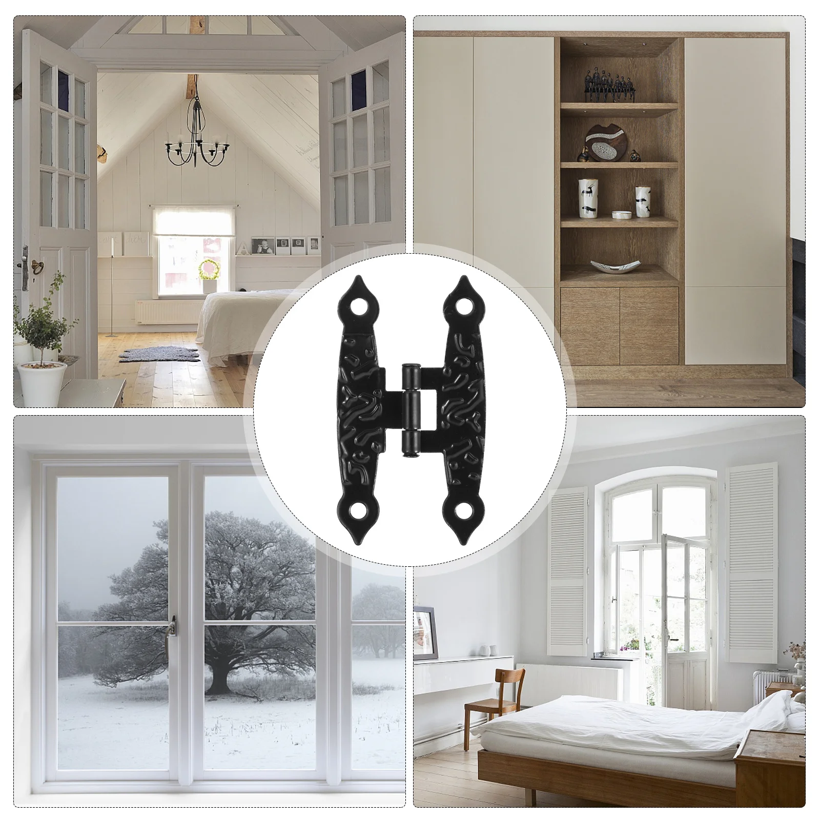 10Pcs Wooden Box Hinges Durable Iron Retro Style Smooth Surface Suitable for Jewelry Boxes Drawers Cabinets Wooden Box Hinges
10Pcs Wooden Box Hinges Durable Iron Retro Style Smooth Surface Suitable for Jewelry Boxes Drawers Cabinets Wooden Box Hinges
