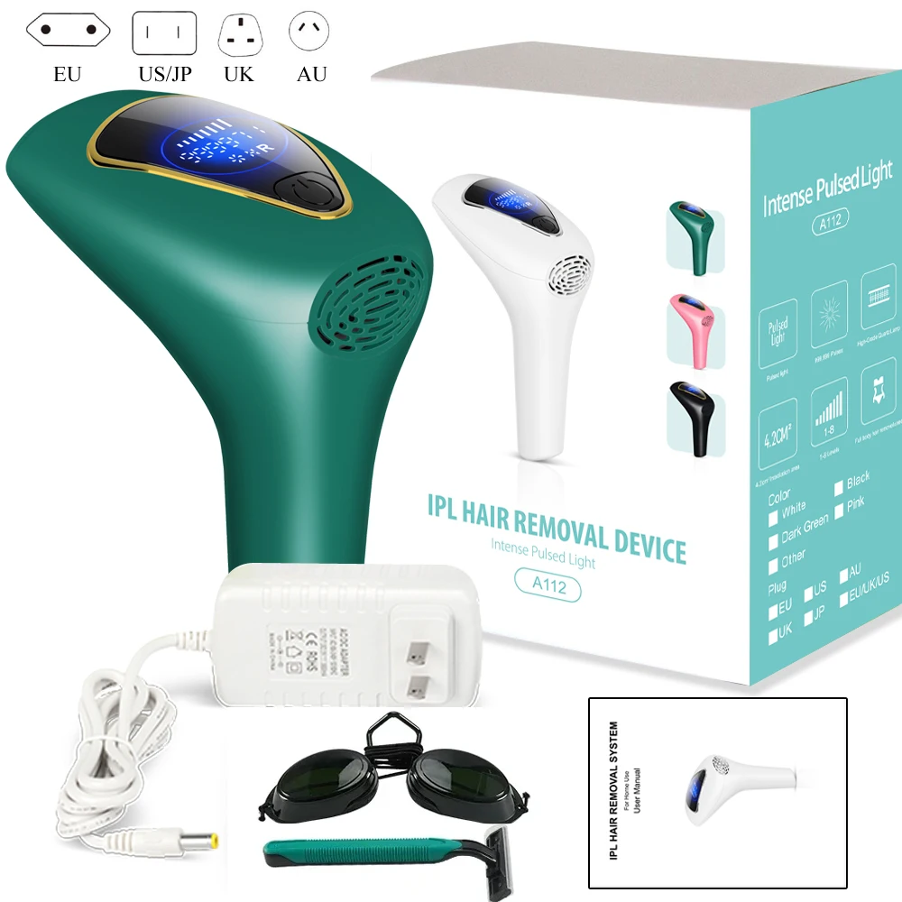 Lobemoky Portable Electric Facial Pulsed Light Epilator For Women Bikini Permanent Laser Diode Professional Hair Removal Tool
Lobemoky Portable Electric Facial Pulsed Light Epilator For Women Bikini Permanent Laser Diode Professional Hair Removal Tool