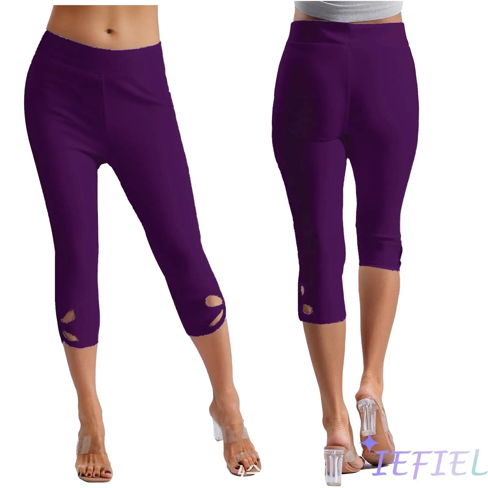 Womens Dance Leggings Stretchy Yoga Pants Floral Hollow Out Capri Pants Causal Pants for Dance Gym Sports Jogging Loungewear
Womens Dance Leggings Stretchy Yoga Pants Floral Hollow Out Capri Pants Causal Pants for Dance Gym Sports Jogging Loungewear
