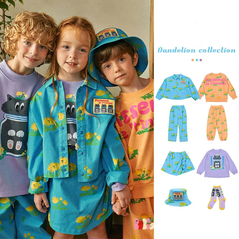 In Stock Mother Kid BE Children's 2024 Spring New Boys Girls Suits Korean Version Of Cute Dandelion Print Children's Clothing
In Stock Mother Kid BE Children's 2024 Spring New Boys Girls Suits Korean Version Of Cute Dandelion Print Children's Clothing