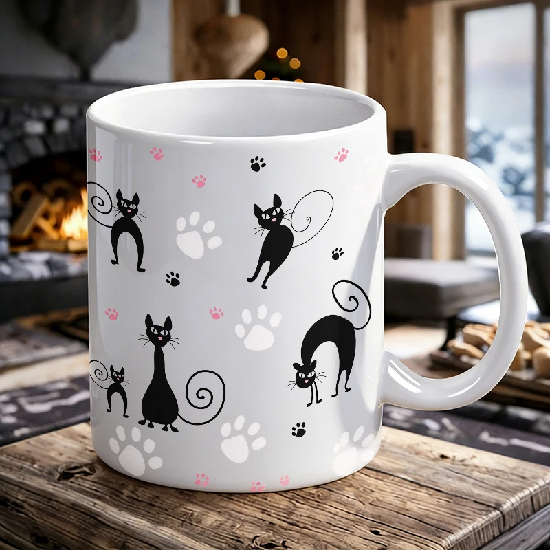 Adorable Whiskered Wonder A Black and White Feline Fantasy ceramic cup,suitable as a gift.
Adorable Whiskered Wonder A Black and White Feline Fantasy ceramic cup,suitable as a gift.