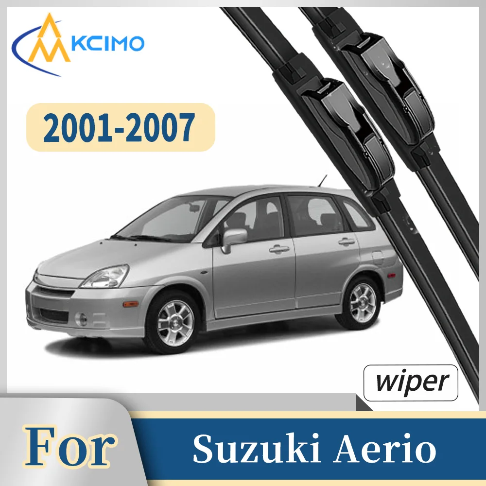 Premium Rubber Front Windscreen Wiper Blades For Suzuki Aerio 2001-2007 Quiet Smooth Wiping Waterproof Windshield Kit 2Pcs
Premium Rubber Front Windscreen Wiper Blades For Suzuki Aerio 2001-2007 Quiet Smooth Wiping Waterproof Windshield Kit 2Pcs