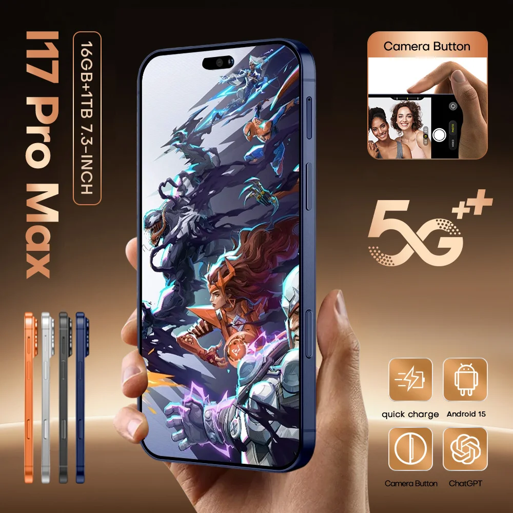 Easy Installation Dust Free Screen Protector For i17 Pro Max Smartphone 5G Tempered Glass Anti-scratch Film
Easy Installation Dust Free Screen Protector For i17 Pro Max Smartphone 5G Tempered Glass Anti-scratch Film