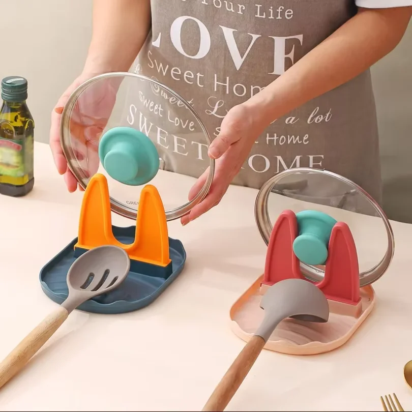 Household Plastic Pot Lid Rack Multi-Functional Pot and Spatula Rack Kitchen Storage Rack Stove Storage Rack
Household Plastic Pot Lid Rack Multi-Functional Pot and Spatula Rack Kitchen Storage Rack Stove Storage Rack