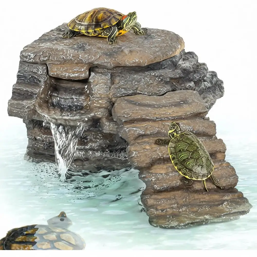 Фильтр для террариума Turtle Tank 120GPH с платформой для загара и съемным мостиком, бесшумный фильтр для рептилий для чистой воды и декора террариума
Фильтр для террариума Turtle Tank 120GPH с платформой для загара и съемным мостиком, бесшумный фильтр для рептилий для чистой воды и декора террариума