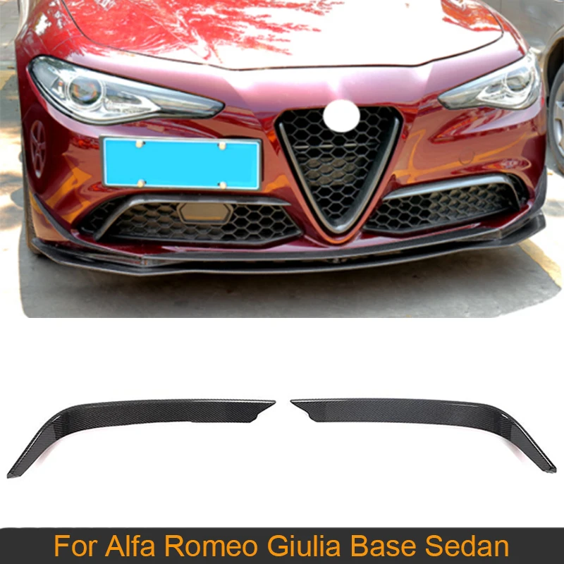 Car Front Fog Light Cover Trim For Alfa Romeo Giulia Base Sedan 2015 - 2020 Front Bumper Gog Lamp Trim Splitters Carbon Fiber
Car Front Fog Light Cover Trim For Alfa Romeo Giulia Base Sedan 2015 - 2020 Front Bumper Gog Lamp Trim Splitters Carbon Fiber