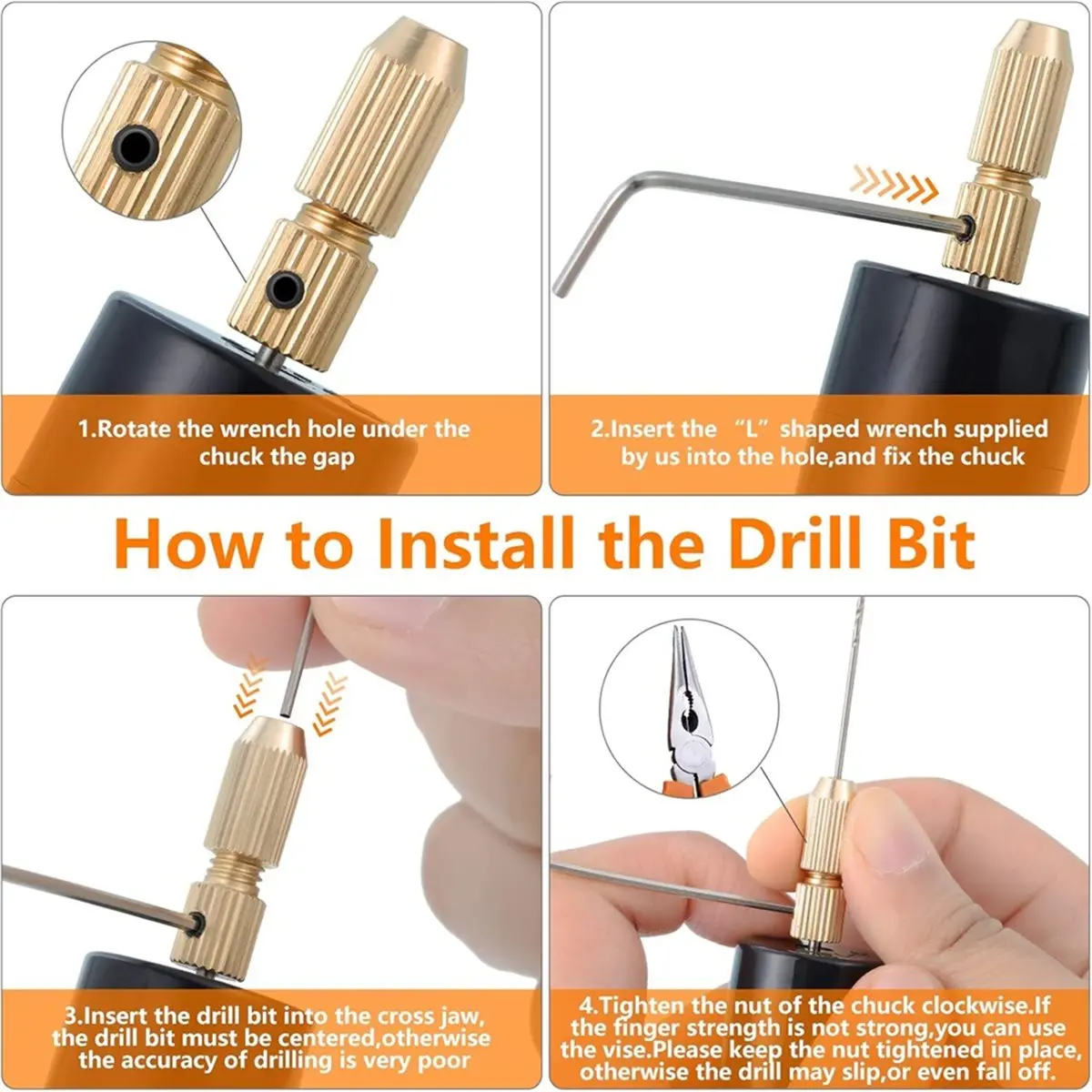 AA91 Electric Hand Drill Set for Resin Mold, Electric Drill with Drill Bits, Pin Vise Hand Drill with Drills, Twist Drills
AA91 Electric Hand Drill Set for Resin Mold, Electric Drill with Drill Bits, Pin Vise Hand Drill with Drills, Twist Drills
