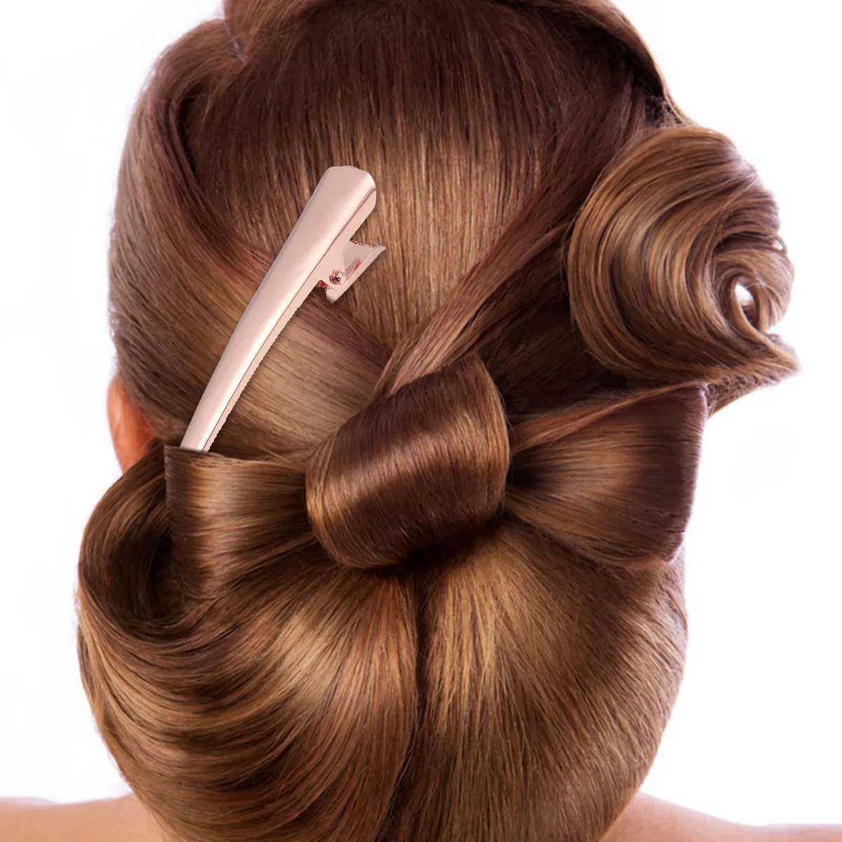 12Pcs Large Duckbill Hair Clips Rose Gold Stable Strong Metal Hair Clips for Styling Salon Barbershop Home Use
12Pcs Large Duckbill Hair Clips Rose Gold Stable Strong Metal Hair Clips for Styling Salon Barbershop Home Use