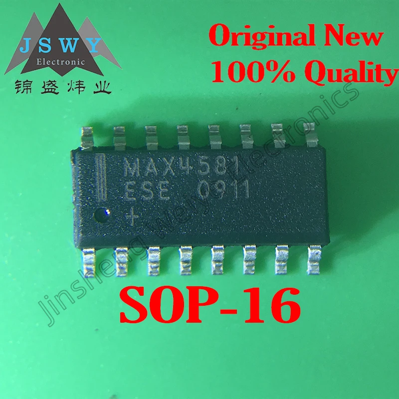 (2/10 pieces) MAX4581ESE SOP-16 MAX4581/Analog Multiplexer/Demultiplexer Chip/New Original Stock Electronics
(2/10 pieces) MAX4581ESE SOP-16 MAX4581/Analog Multiplexer/Demultiplexer Chip/New Original Stock Electronics