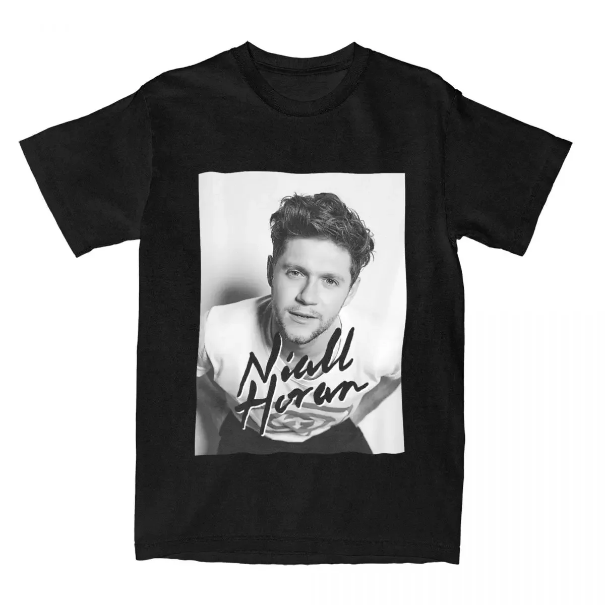Мужская футболка Niall Horan североамериканский тур, повседневные футболки из чистого хлопка, стандартная футболка с круглым вырезом, топы, идея подарка
Мужская футболка Niall Horan североамериканский тур, повседневные футболки из чистого хлопка, стандартная футболка с круглым вырезом, топы, идея подарка