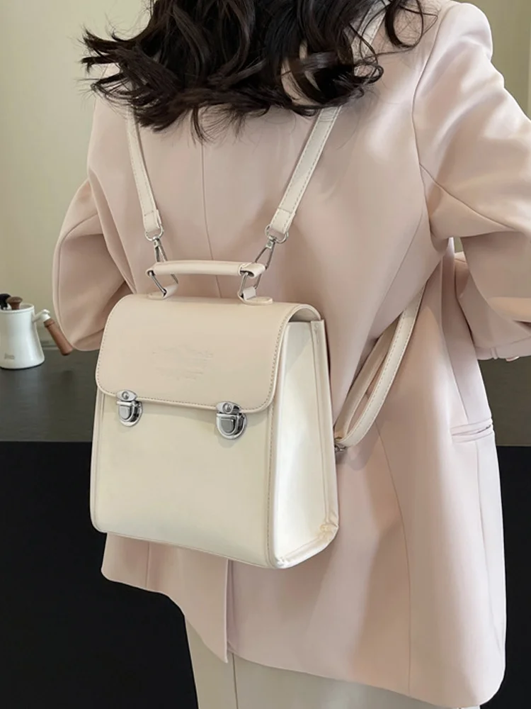 Women's Backpack PU Leather Single Shoulder Bag Handhelds Crossbody Multi-Functional Women's Bag with Detachable Shoulder Straps
Women's Backpack PU Leather Single Shoulder Bag Handhelds Crossbody Multi-Functional Women's Bag with Detachable Shoulder Straps