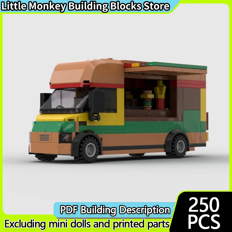 City Car Model MOC Building Bricks Classic Burger FoodTruck Modular Technology Children Holiday Gifts Assemble Toys Suit
City Car Model MOC Building Bricks Classic Burger FoodTruck Modular Technology Children Holiday Gifts Assemble Toys Suit