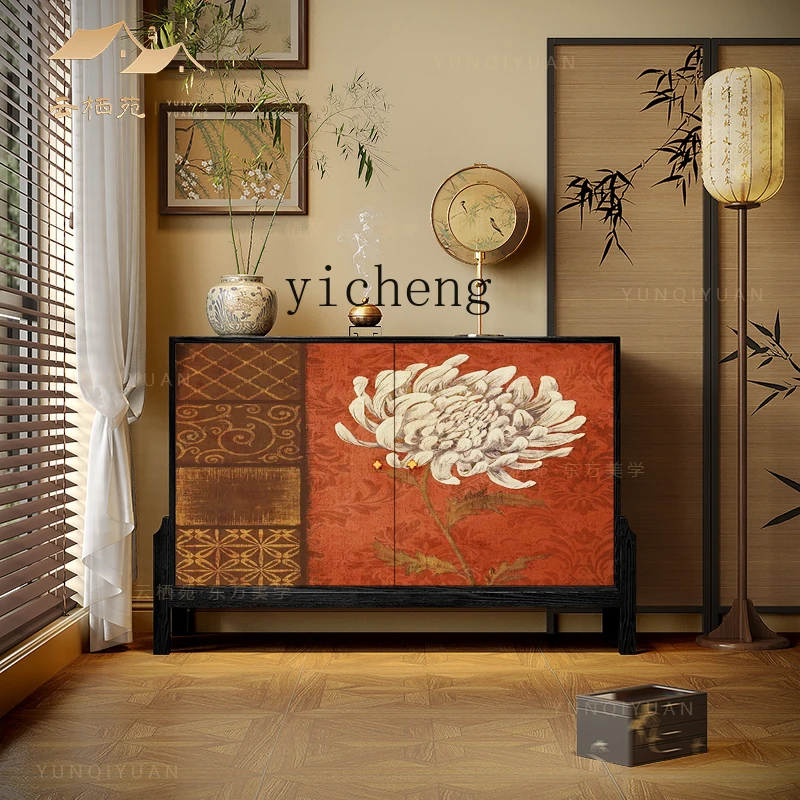 Z Z light luxury home is opposite the door, solid wood porch cabinet is integrated against the wall, and storage side cabinet
Z Z light luxury home is opposite the door, solid wood porch cabinet is integrated against the wall, and storage side cabinet