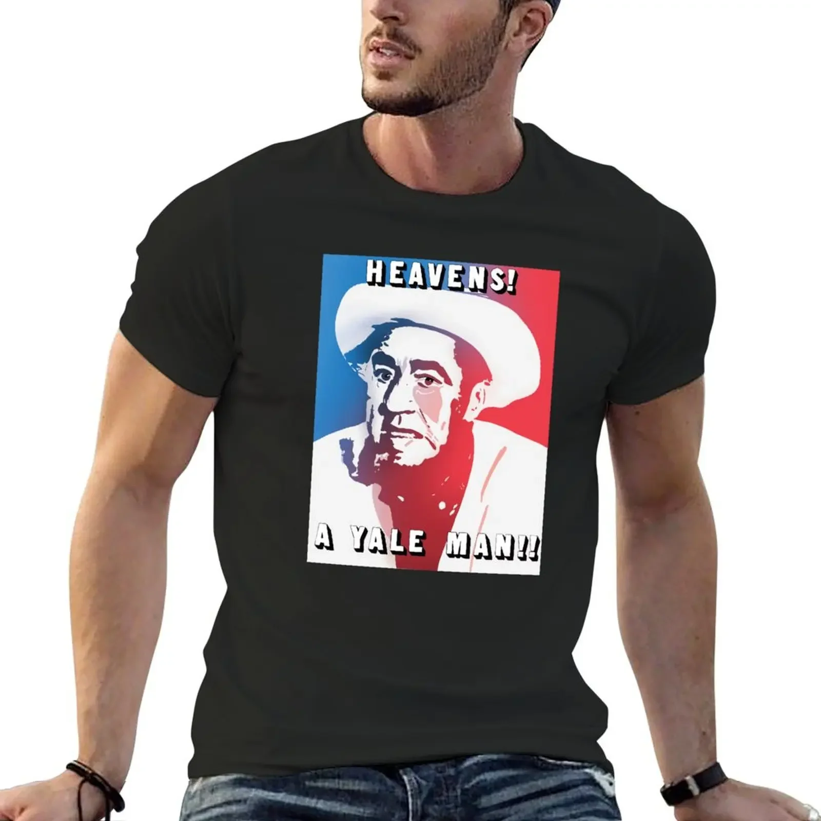 Heavens a Yale man!! T-Shirt Blouse Short sleeve tee cute clothes blanks clothes for men
Heavens a Yale man!! T-Shirt Blouse Short sleeve tee cute clothes blanks clothes for men