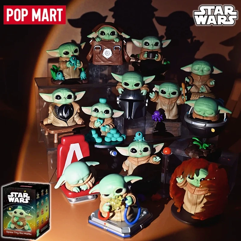 POP MART Star Wars Grogu Tiny But Mighty Series Blind Box Movie Figurine Lovely Mini Cartoon Premium Desk Collection Hobby Gift
POP MART Star Wars Grogu Tiny But Mighty Series Blind Box Movie Figurine Lovely Mini Cartoon Premium Desk Collection Hobby Gift