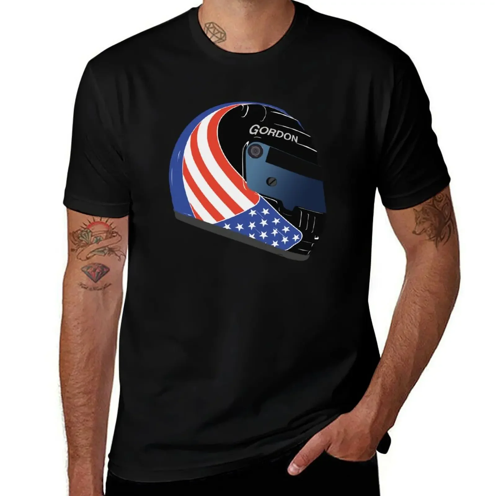 All American Robby Gordon helmet T-Shirt anime tshirt shirts graphic mens cotton t shirts
All American Robby Gordon helmet T-Shirt anime tshirt shirts graphic mens cotton t shirts