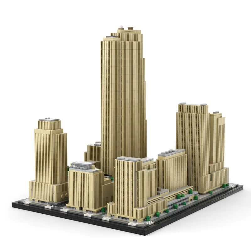 Custom MOC Building Blocks Toy Skyscraper Series A World Trade Center 1:800 scale model 3153pcs creative assembled toy set for h
Custom MOC Building Blocks Toy Skyscraper Series A World Trade Center 1:800 scale model 3153pcs creative assembled toy set for h