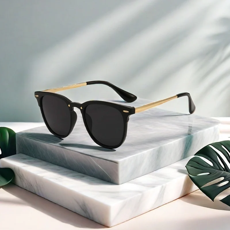 2PCS sets Fashion Sunglasses Women Brand Desginer Sun Glasses Black Brand Design Rivet Cateye Female Shades Eyeglasses UV400
2PCS sets Fashion Sunglasses Women Brand Desginer Sun Glasses Black Brand Design Rivet Cateye Female Shades Eyeglasses UV400