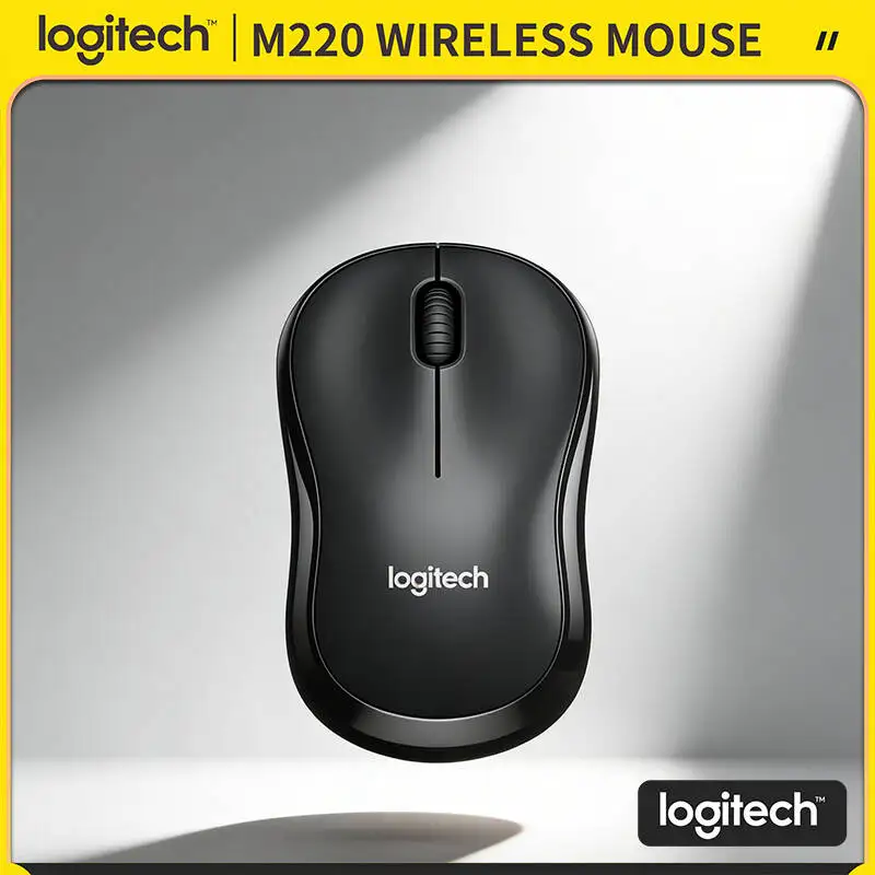 Logitech M220 Wireless Mouse Silent Taps 1000 DPI Optical Sensor 3 Buttons Ambidextrous 18-Month Battery Laptop Desktop System
Logitech M220 Wireless Mouse Silent Taps 1000 DPI Optical Sensor 3 Buttons Ambidextrous 18-Month Battery Laptop Desktop System