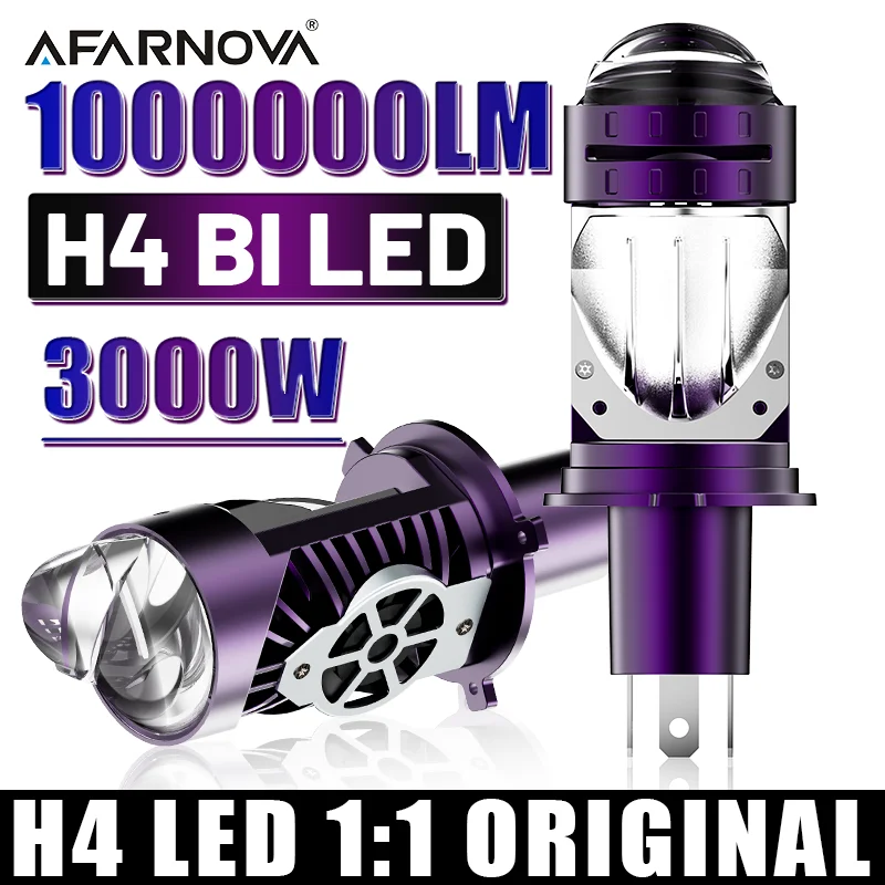 LED Headlight Bulb Projector New H4/9003/HB2 Canbus Super Bright LED 3000W 1000000LM 6000K Hi/Low Beam Apply For Car&Motorcycle
LED Headlight Bulb Projector New H4/9003/HB2 Canbus Super Bright LED 3000W 1000000LM 6000K Hi/Low Beam Apply For Car&Motorcycle