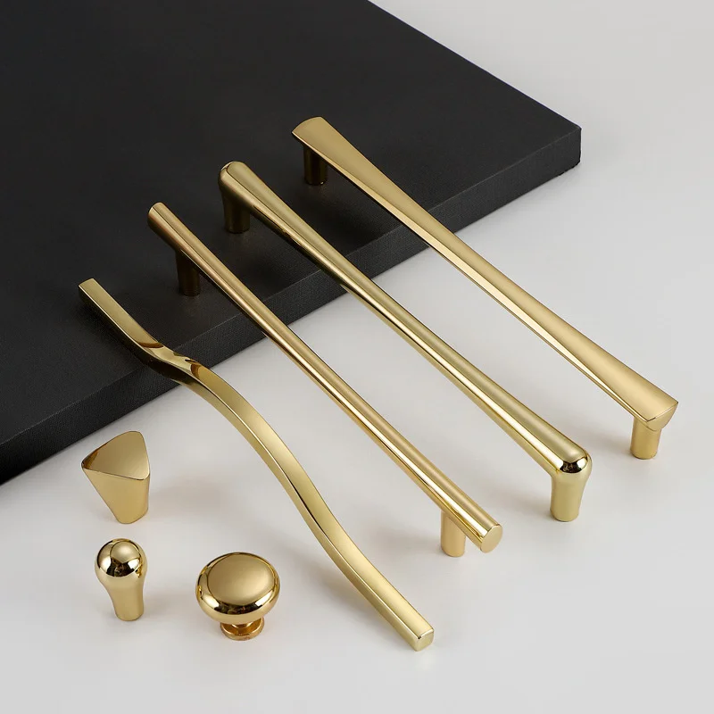Luxurious Furniture Door Handles Zinc Alloy Cabinet Door Extended Handles Gold Drawer and Dresser Knobs Kitchen Cabinet Handles
Luxurious Furniture Door Handles Zinc Alloy Cabinet Door Extended Handles Gold Drawer and Dresser Knobs Kitchen Cabinet Handles