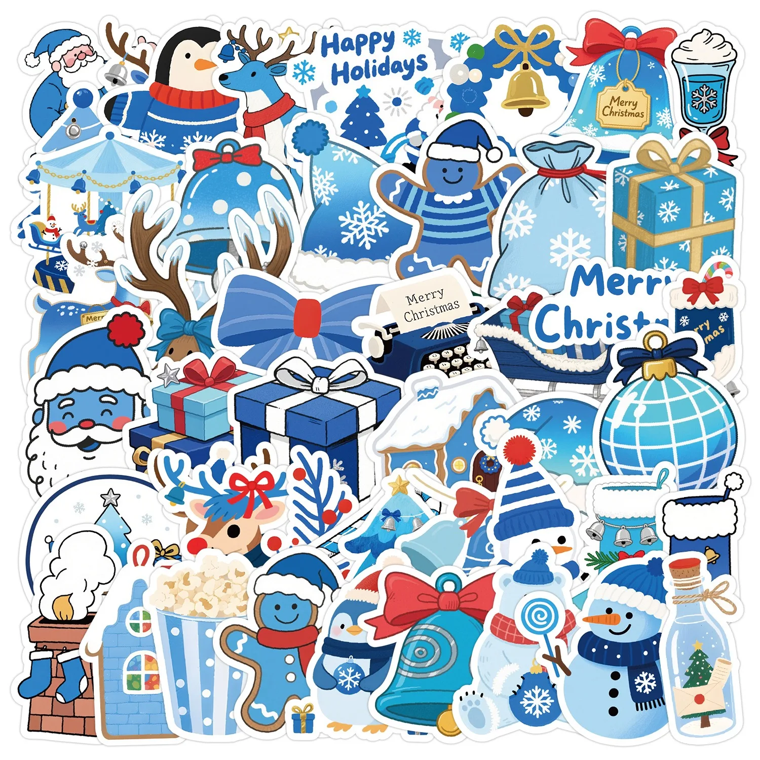 10/50PCS Ins Blue Christmas Graffiti Stickers Warm Winter Decoration Decals DIY Laptop Phone Car Skateboard Waterproof Sticker
10/50PCS Ins Blue Christmas Graffiti Stickers Warm Winter Decoration Decals DIY Laptop Phone Car Skateboard Waterproof Sticker