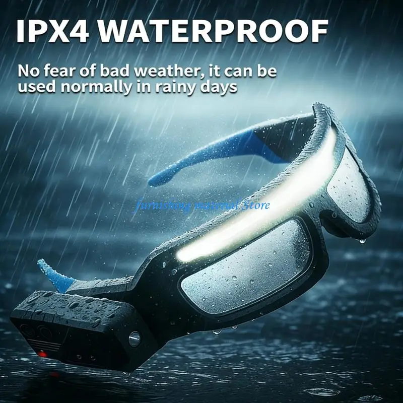 Y5GD Touch Control Intelligent Sensing Rechargeable Headlight Glasses 5 Modes Lighting for Cycling Running Camping Night Use
Y5GD Touch Control Intelligent Sensing Rechargeable Headlight Glasses 5 Modes Lighting for Cycling Running Camping Night Use