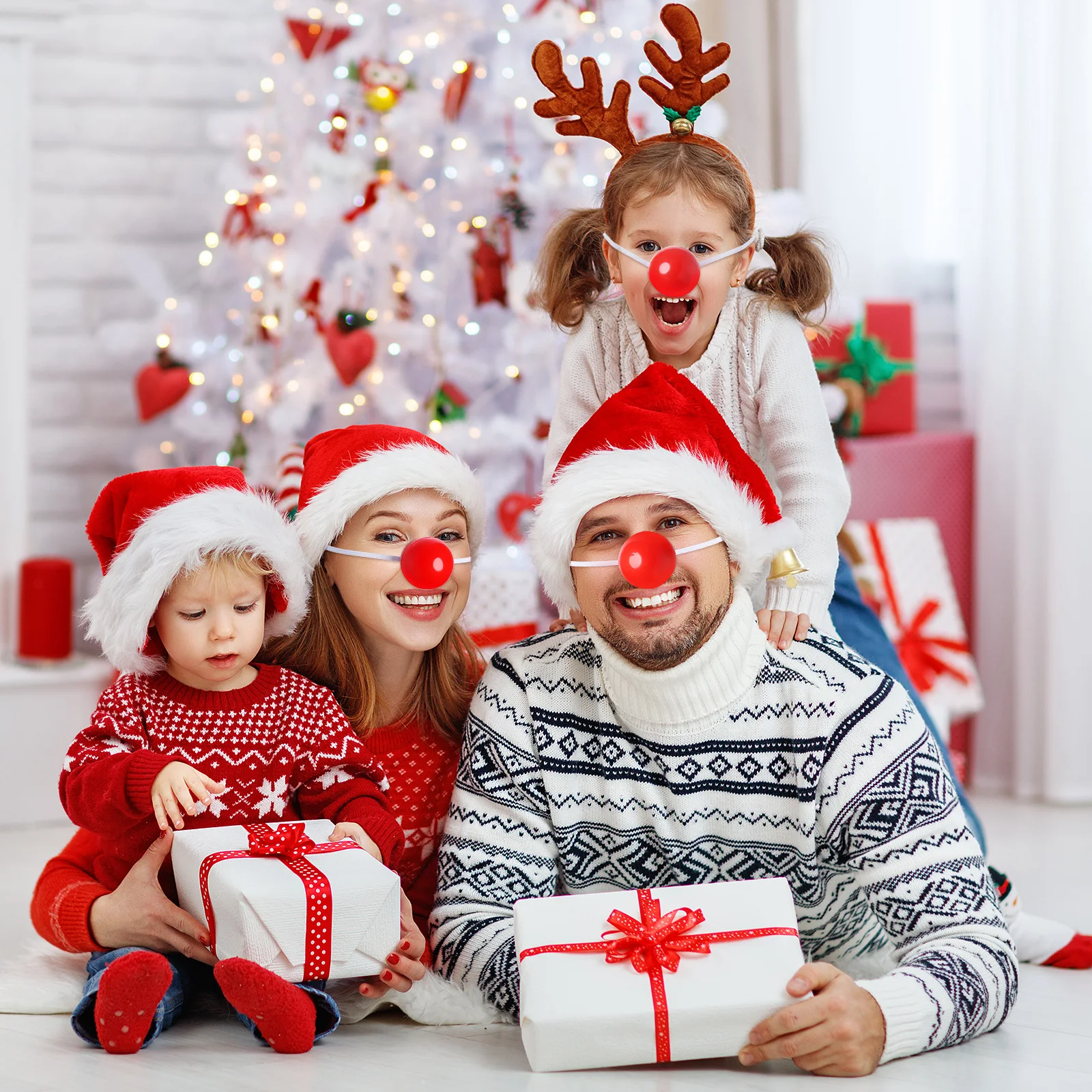 5 шт. светящихся красных носов клоуна из винила, удобные, легкие, для косплея на Рождество, Хэллоуин, выступлений и вечеринок
5 шт. светящихся красных носов клоуна из винила, удобные, легкие, для косплея на Рождество, Хэллоуин, выступлений и вечеринок