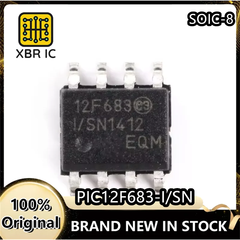 (20/50 pieces) PIC12F683-I/SN chip 12F683 8-bit flash microcontroller SOP-8 new original authentic spot fast delivery
(20/50 pieces) PIC12F683-I/SN chip 12F683 8-bit flash microcontroller SOP-8 new original authentic spot fast delivery