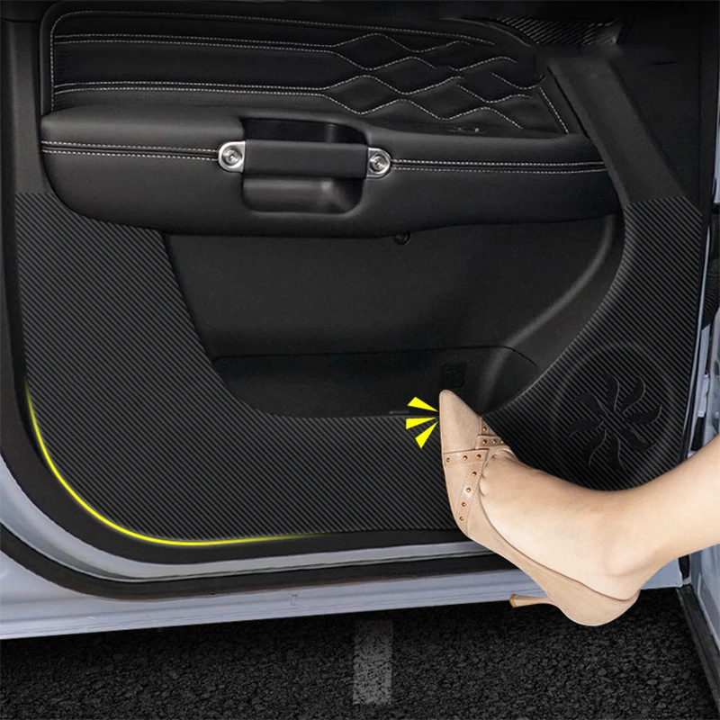 Car Door Anti Kick Pad Carbon Fiber Leather Texture Anti Dirt Protective Sticker Accessory For GWM Great Wall Tank 300 2022 2023
Car Door Anti Kick Pad Carbon Fiber Leather Texture Anti Dirt Protective Sticker Accessory For GWM Great Wall Tank 300 2022 2023