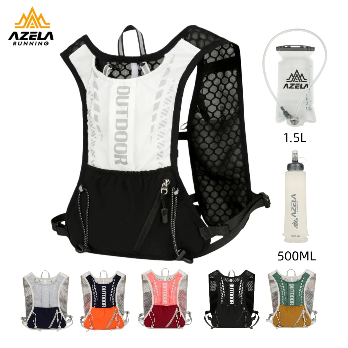 Ultralight Breathable Hydrating Vest for Cycling Running Outdoor Hiking Marathon Sports - Portable Water Bag Bicycle Backpack
Ultralight Breathable Hydrating Vest for Cycling Running Outdoor Hiking Marathon Sports - Portable Water Bag Bicycle Backpack