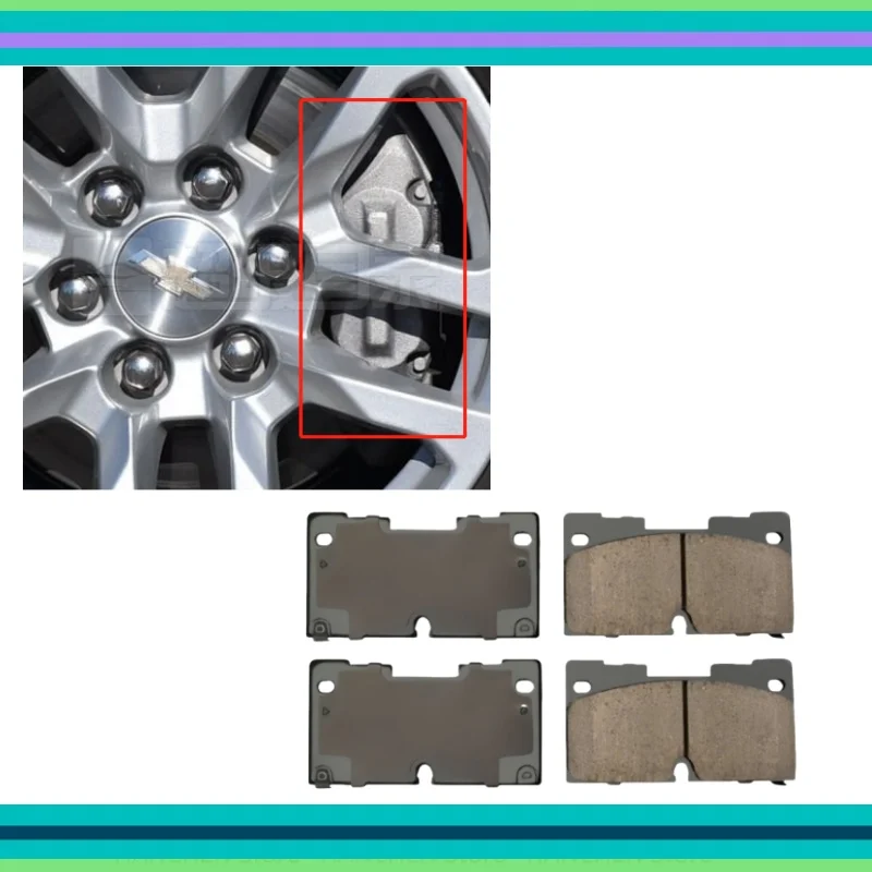 For Chevrolet Silverado Front Brake Pad (K2XX) (2019-Present) 5.3L 6.2L / Auto Parts K-07034
For Chevrolet Silverado Front Brake Pad (K2XX) (2019-Present) 5.3L 6.2L / Auto Parts K-07034