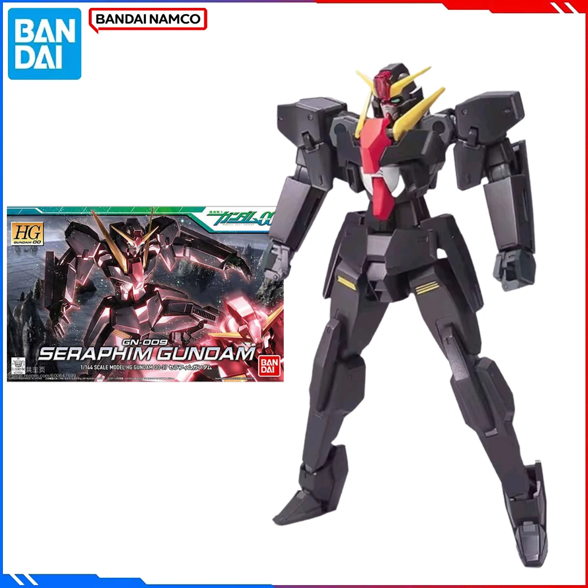Bandai натуральная оригинальная модель Gundam, наборы моделей HG 1/144, аниме-фигурка GN-009 Seraphim Gundam, экшн-фигурка, модель игрушки, подарок для детей
Bandai натуральная оригинальная модель Gundam, наборы моделей HG 1/144, аниме-фигурка GN-009 Seraphim Gundam, экшн-фигурка, модель игрушки, подарок для детей