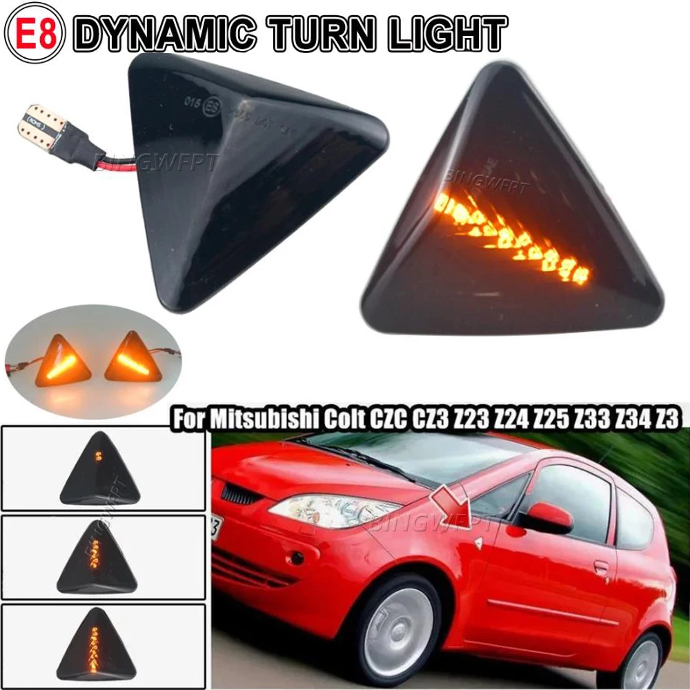 2Pcs LED Dynamic Side Marker Turn Signal Light For Mitsubishi Colt Z23 Z24 Z25 Z33 Z34 Z3 2004-2012
2Pcs LED Dynamic Side Marker Turn Signal Light For Mitsubishi Colt Z23 Z24 Z25 Z33 Z34 Z3 2004-2012